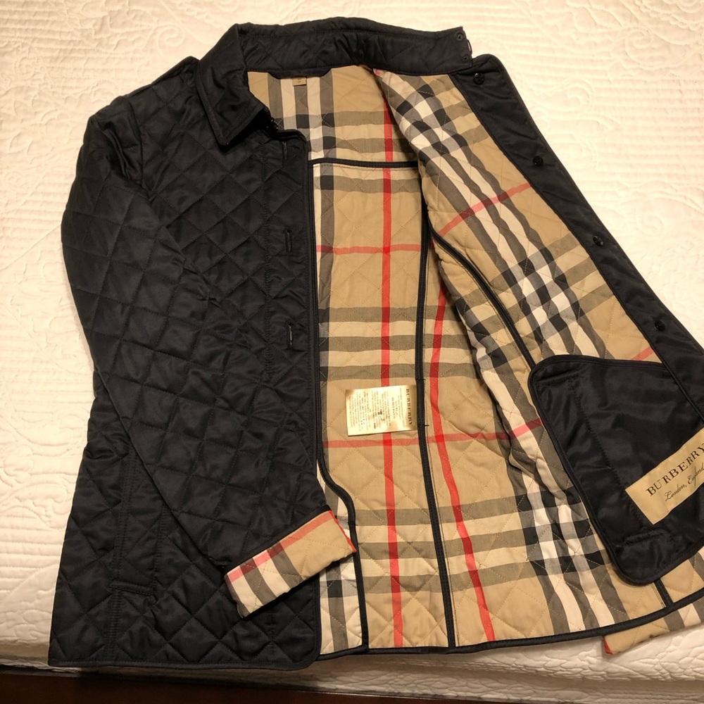 Quilted Burberry Jacket